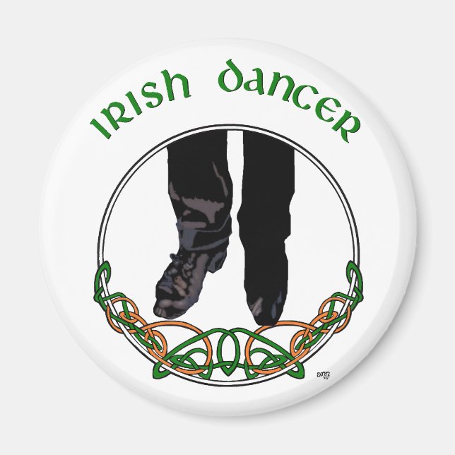 Irish Step Dancer - Male Magnet (Vorne)