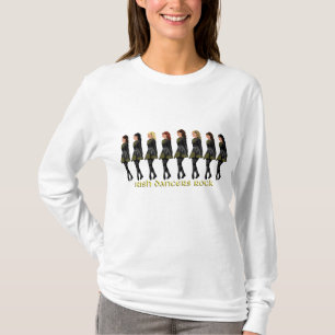 Irish Step Dancers Rock T-Shirt