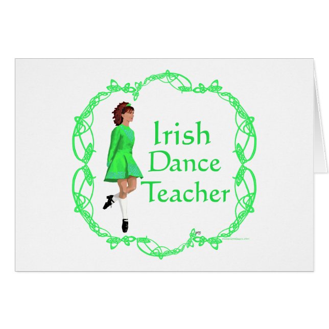 Irish Step Tance Teacher - Green (Vorderseite (Horizontal))