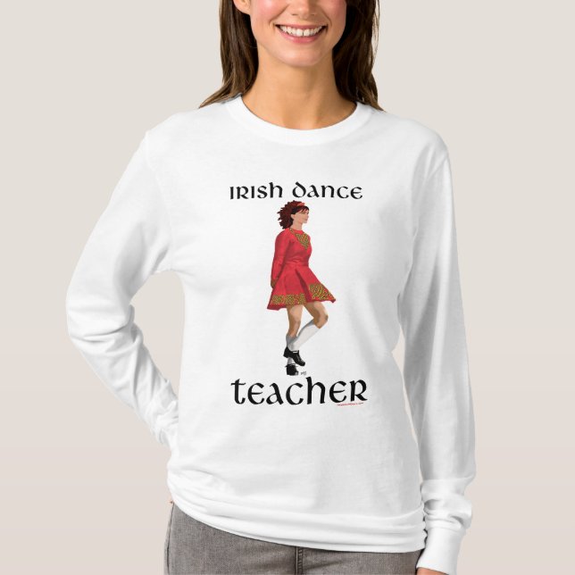 Irish Step Tance Teacher T-Shirt (Vorderseite)
