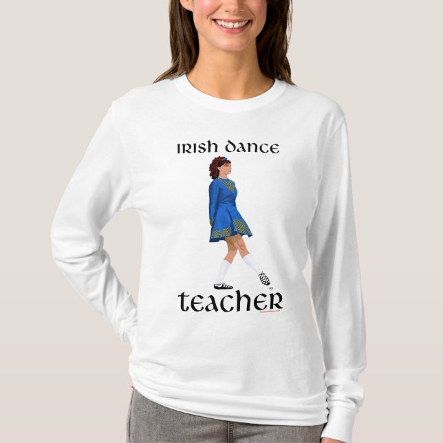 Irish Step Tance Teacher T-Shirt (Vorderseite)