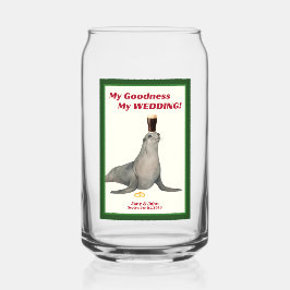 Irish Stout Bridal Shower Beer Glass Favor/Gift Dosenglas