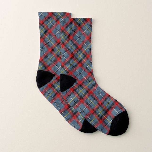 Irish Style Clan McNamara MacNamara Tartan Kariert Socken (Paar)