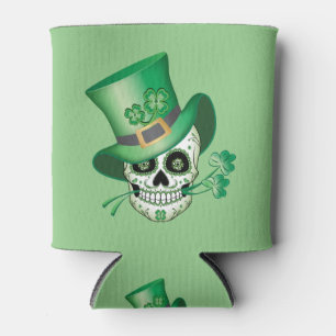 Irish Sugar Skull Dosenkühler