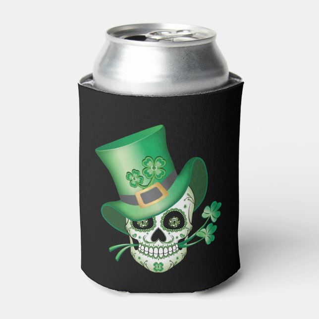 Irish Sugar Skull Dosenkühler (Kanne Vorderseite)
