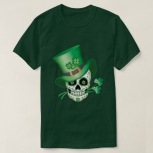 Irish Sugar Skull T-Shirt