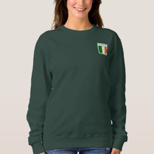 Irish Sweatshirt Dublin Kleeblatt