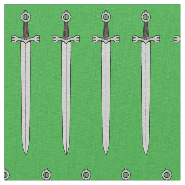 Irish Sword Stoff (Nahaufnahme)