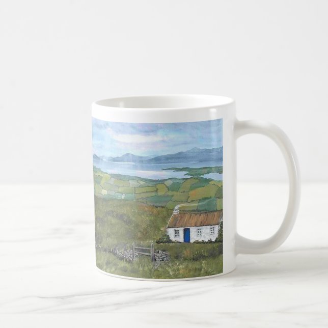 Irish Tasse Coffee Cup Ireland Bantry Bay Irland (Rechts)