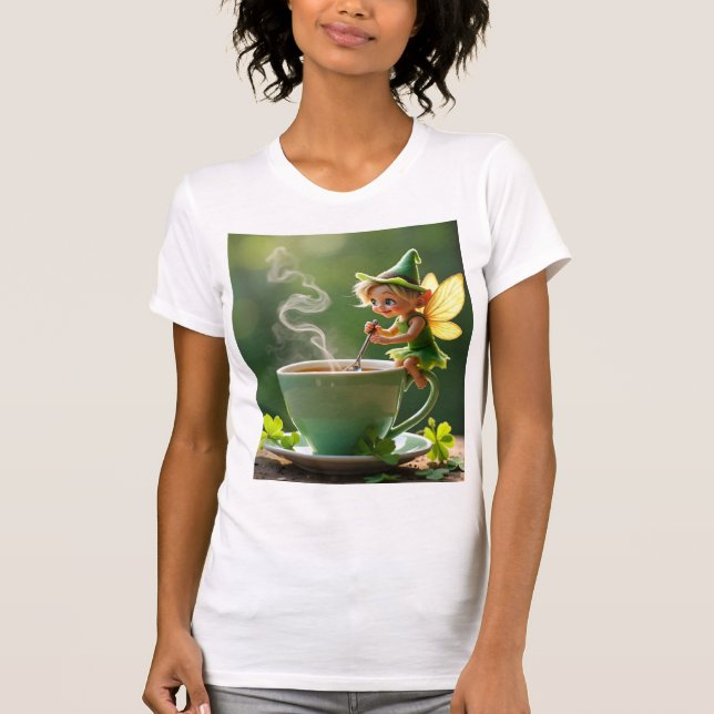 Irish Tea Fairy T-Shirt (Vorderseite)