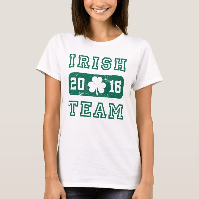 Irish Team 2016 T-Shirt (Vorderseite)
