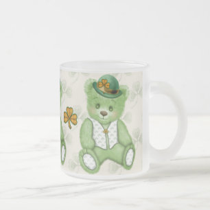 Irish Teddybear - Green Mattglastasse