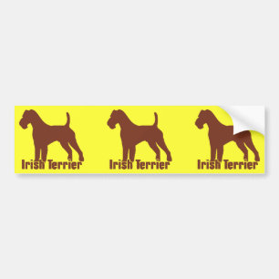 Irish Terrier Autoaufkleber