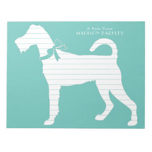 Irish Terrier Doppy Puppy Notizblock