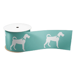 Irish Terrier Doppy Puppy Satinband