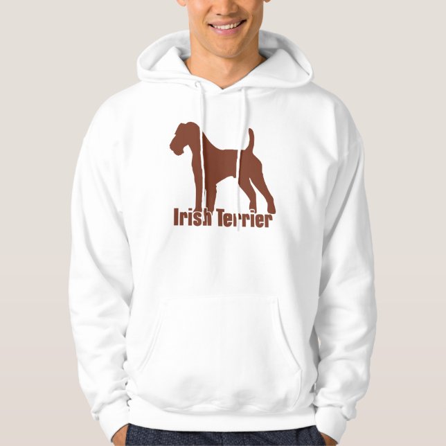 Irish Terrier Hoodie (Vorderseite)