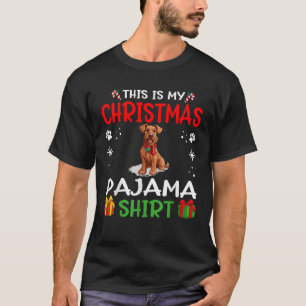 Irish Terrier Hund Nachthemd Pyjama Das ist mein W T-Shirt
