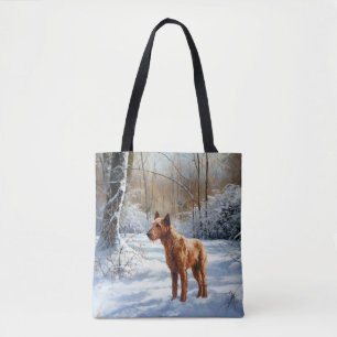 Irish Terrier Let It Snow Weihnachten