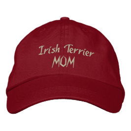 Irish Terrier Mama Geschenke Bestickte Kappe