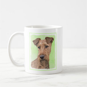 Irish Terrier Painting - Niedliche Original Dog Ar Kaffeetasse