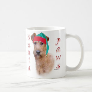 Irish Terrier Santa Paws Kaffeetasse