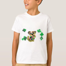 Irish terrier St Patrick's day fun