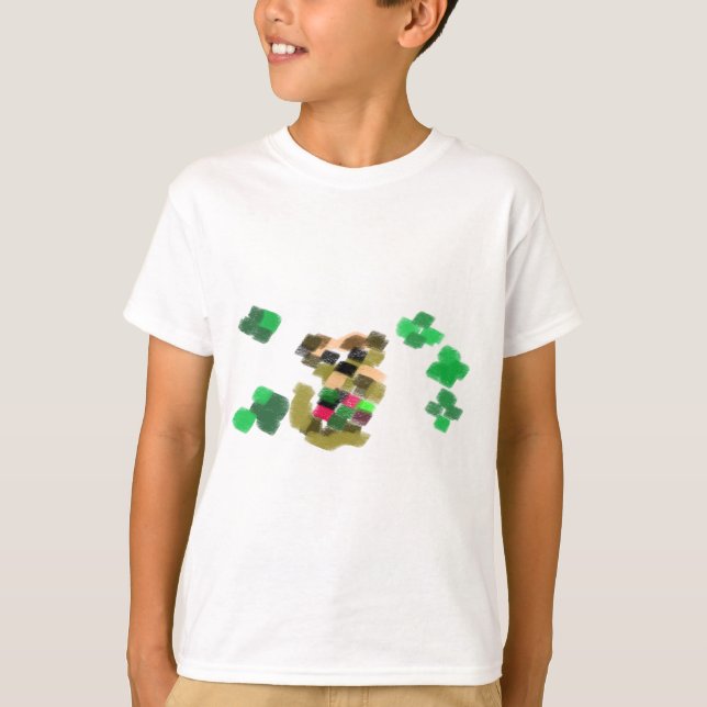  Irish terrier St Patrick's day fun T-Shirt (Vorderseite)