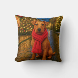 Irish-Terrier-Urlaub Kissen