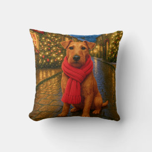 Irish-Terrier-Urlaub  Kissen