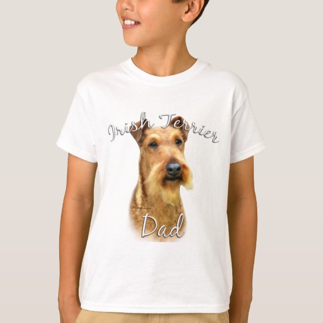 Irish Terrier Vater 2 T-Shirt (Vorderseite)