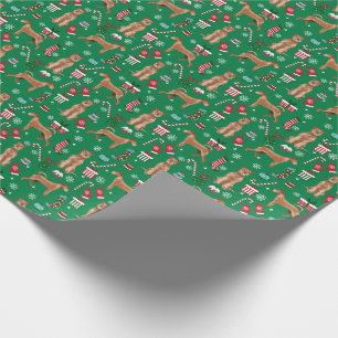 Irish Terrier Weihnachtshund Geschenkpapier