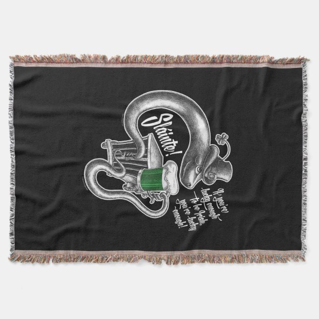 Irish Toast Decke (Vorderseite)