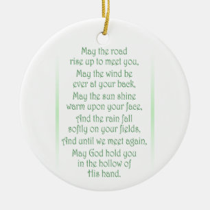 Irish Toast Keramikornament