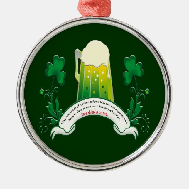 Irish Toast Ornament (Vorne)