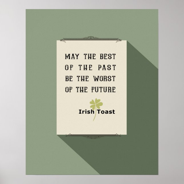 Irish Toast Poster (Vorne)