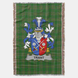 Irish Trant or Trent Coat of Arms Familienwappen I Decke