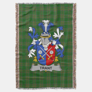 Irish Trant or Trent Coat of Arms Familienwappen I Decke