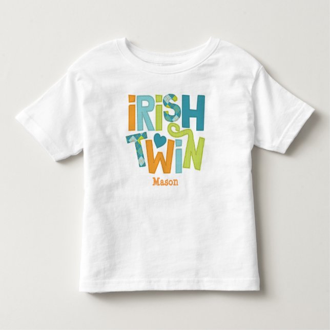 Irish Twin T - Shirt for Kids (Vorderseite)