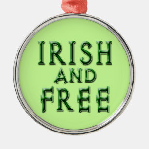 IRISH und KOSTENLOS zum St. Patrick's Day Ornament Aus Metall