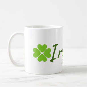 Irish und Shamrock St. Patrick Tag Kaffeetasse