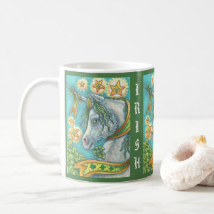 IRISH UNICORN ST. PATRICK'S DAY HORSE TASSE Fantas