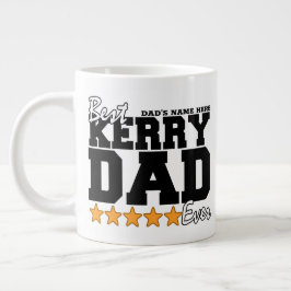 Irish Vater Kerry Geburtstag / Vatertag Jumbo-Tasse