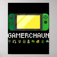 Irish Video Game Controller Leprechaun Boys St Pat