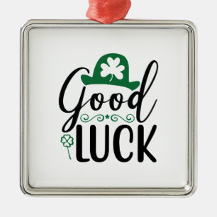 Irish Viel Glück Ornament Aus Metall