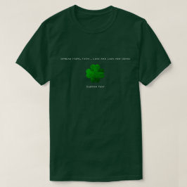 Irish Vierblättriges Kleeblatt St Patrick's Day T  T-Shirt