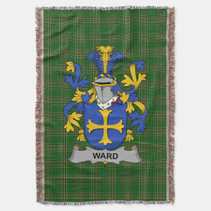 Irish Ward Coat of Arms Familienwappen Irland Decke