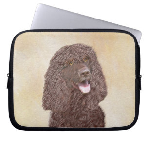 Irish Water Spanel Painting - Original Dog Art Laptopschutzhülle