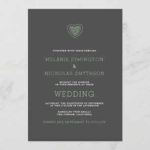Irish Wedding Invite, 3981 Einladung