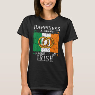 Irish Wedding Ireland Roots Irishman Flag Verheira T-Shirt