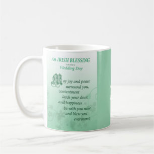 Irish Wedding Sessing Glückwunsch Kaffeetasse